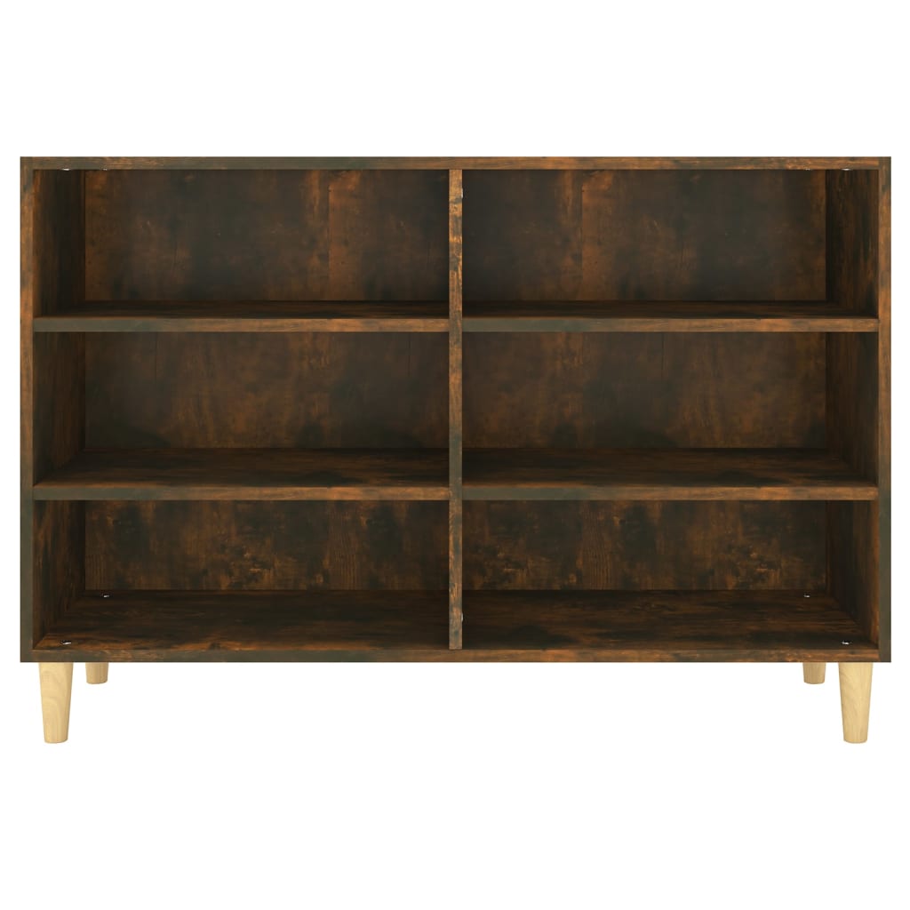 Sideboard Smoked Oak 103.5x35x70 cm Engineered Wood